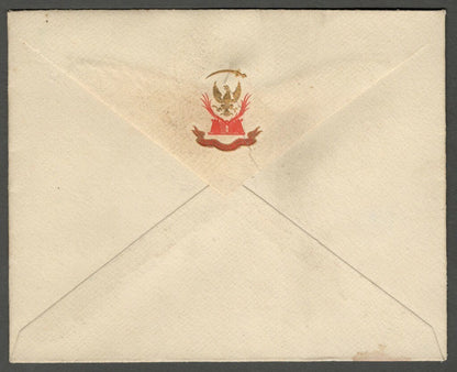 AOP India Unidentified herald crested envelope