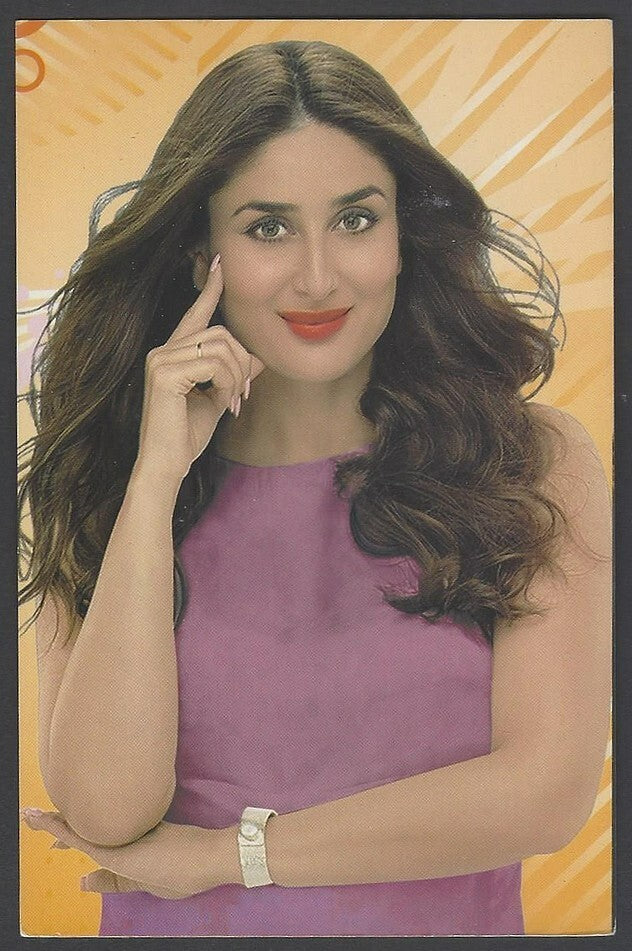 AOP India Bollywood vintage postcard KAREENA KAPOOR