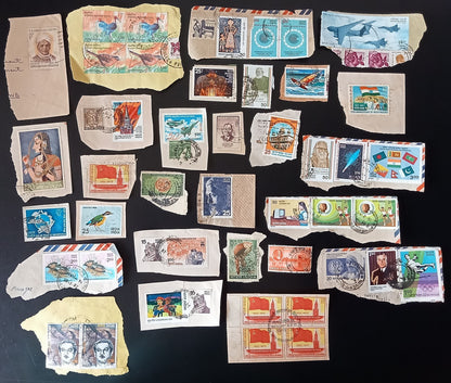India unpicked on paper commemorative mix (200)