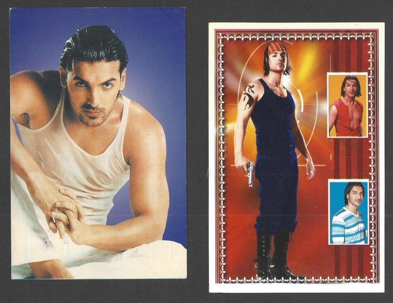 India Bollywood postcard John Abraham (16)