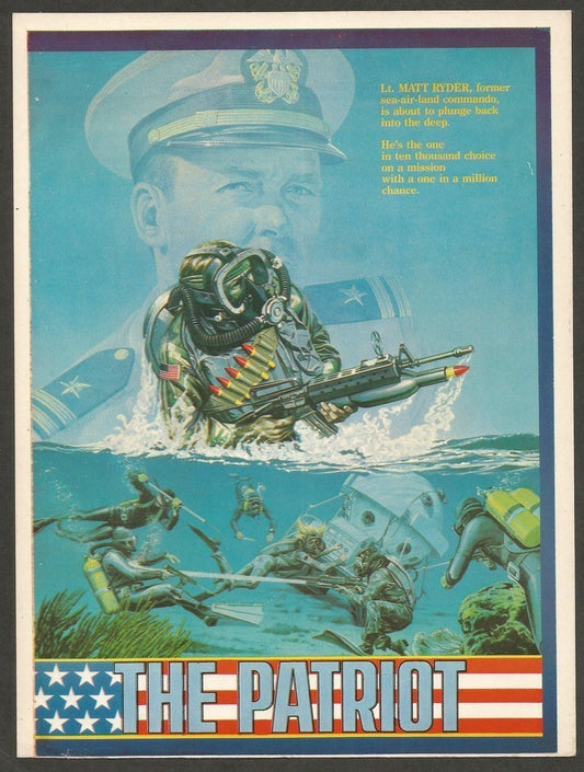 THE PATRIOT 1988  India press card