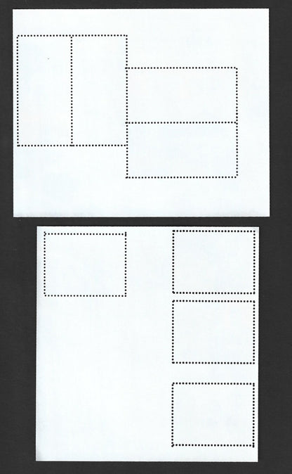 India 2007 complete year set of miniature sheets (10)