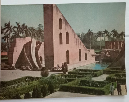 AOP India DELHI vintage booklet of 10 postcards 
