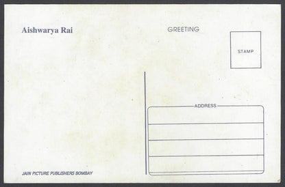 AOP India vintage Bollywood postcard AISHWARYA RAI