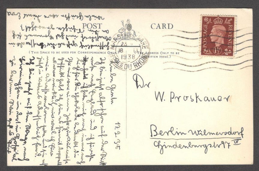 British India S N Co., SS MULBERA real photo postcard PU 1938