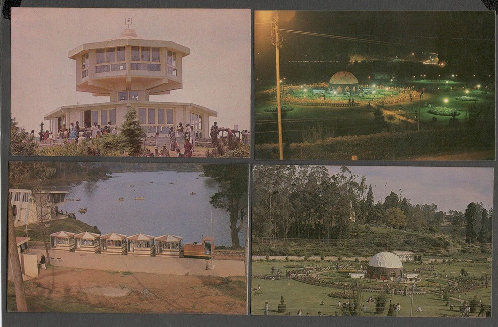 AOP India OOTY vintage postcards (10)