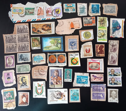 India unpicked on paper commemorative mix (200)