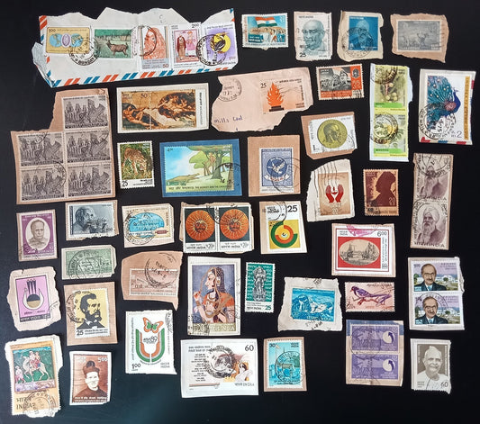 India unpicked on paper commemorative mix (200)