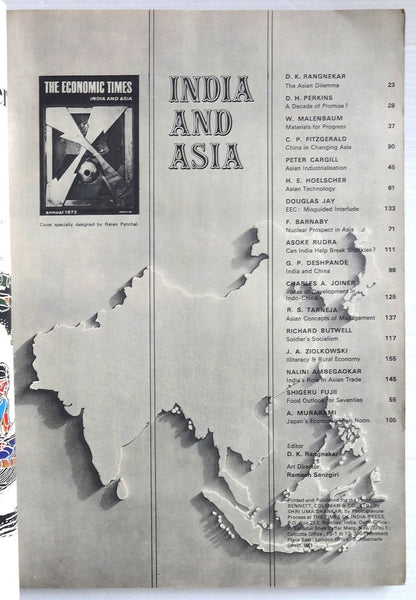 India THE ECONOMIC TIMES 1973 Annual