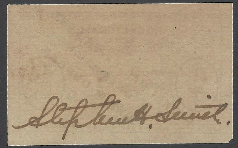 AOP India Sikkim Durbar 1935 Silver Jubilee Rocket Mail Experiment label signed
