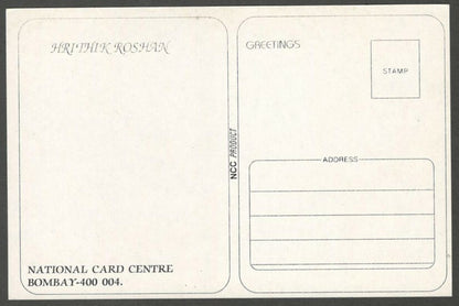 AOP India Bollywood vintage postcard HRITHIK ROSHAN
