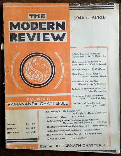 India – The Modern Review April 1944