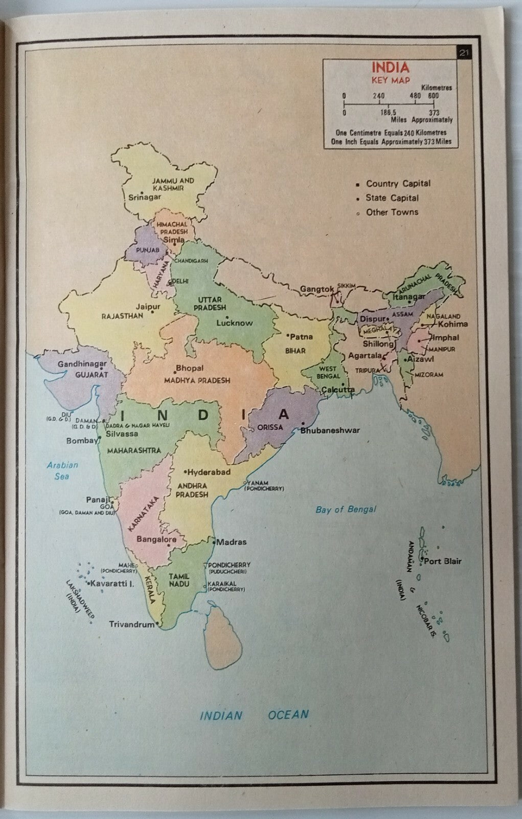 AOP India Road Atlas of India by Diners Club International
