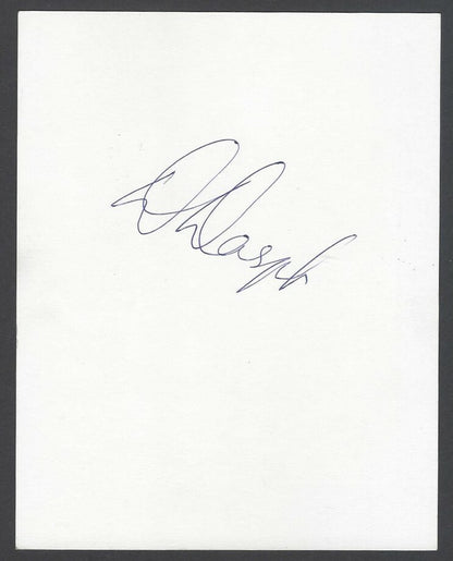 AOP India CRICKET Deep Dasgupta signed autograph card