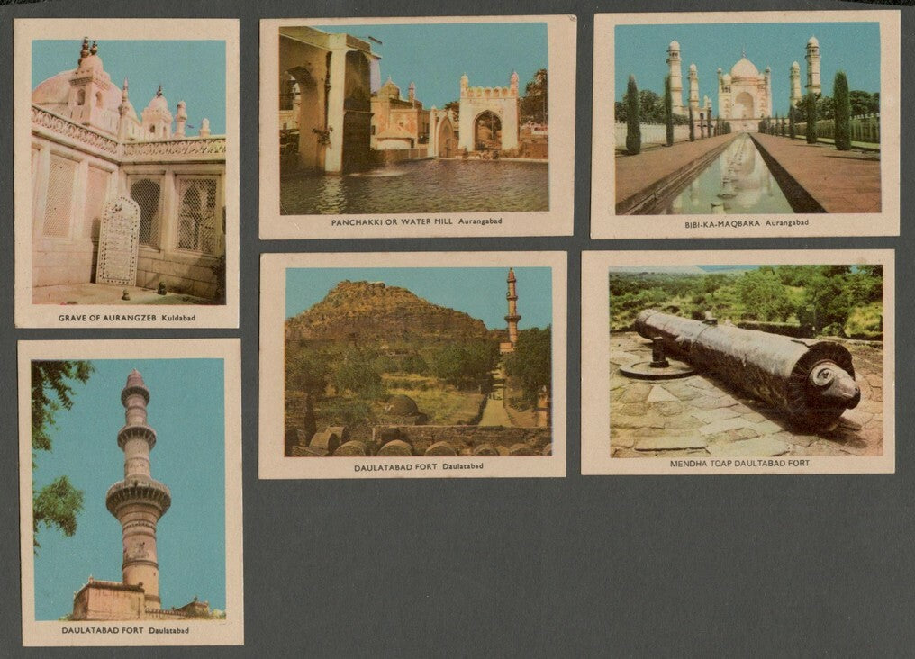 AOP India AJRANGABAD vintage tourist cards (6)	