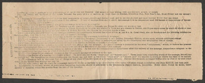 (AOP) India QV embossed GOVERNMENT OF INDIA telegraph receipt