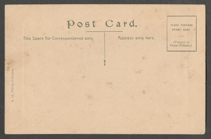 AOP India Geological Garden, Calcutta vintage postcard