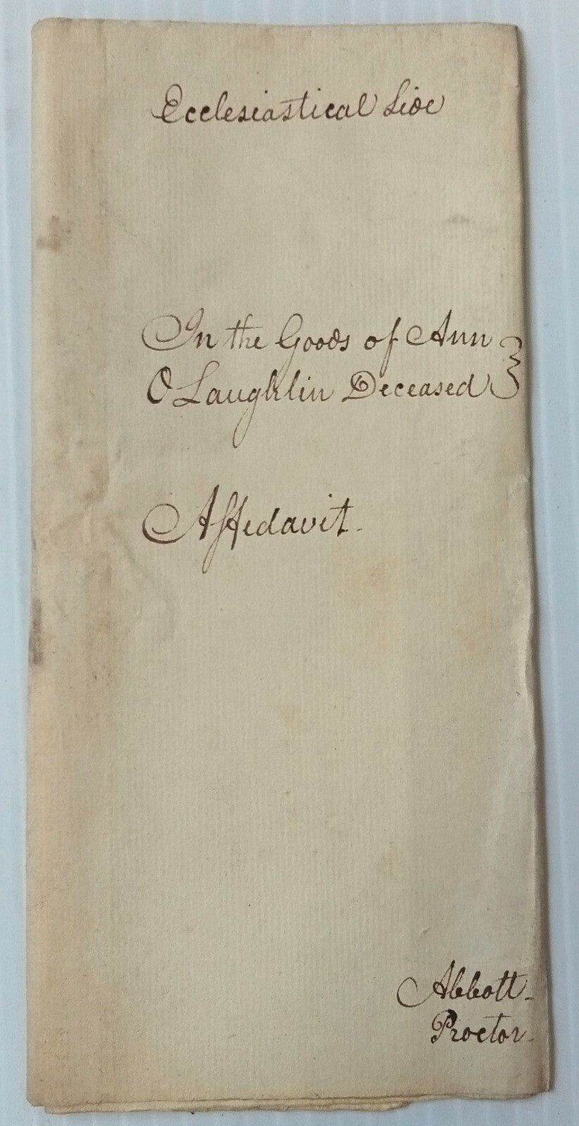 AOP India 1822 Supreme Court, Fort Williams, Calcutta document