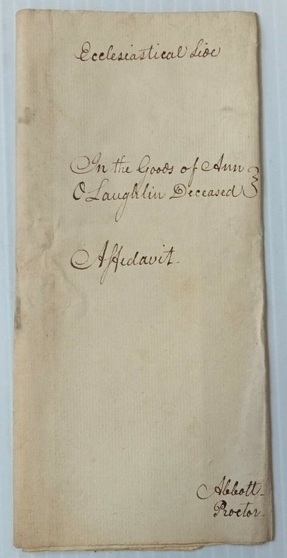 AOP India 1822 Supreme Court, Fort Williams, Calcutta document