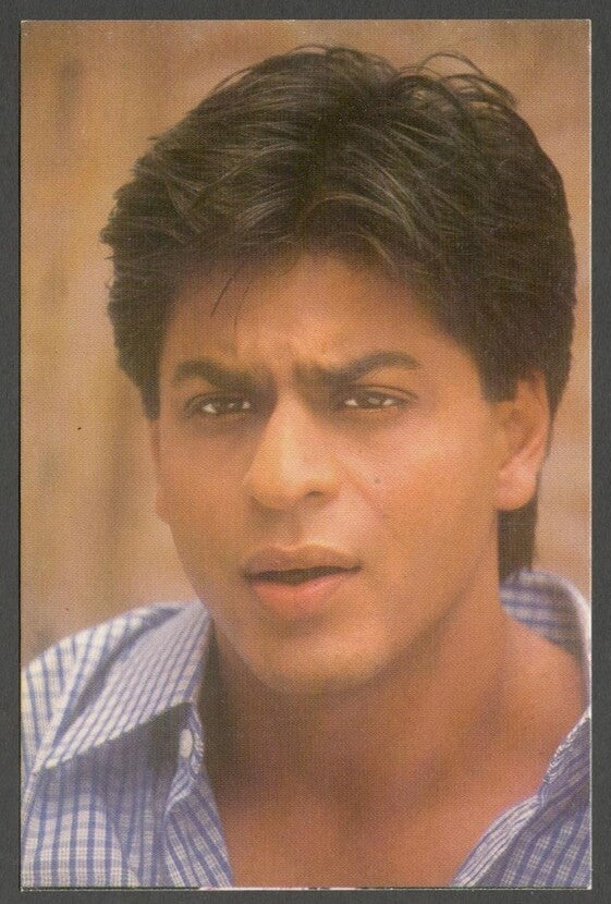 AOP India Bollywood vintage postcard SHAH RUKH KHAN