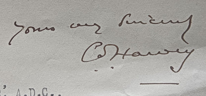 India 1930 crested letter PRIVATE SECRETARY TO THE VICEROY signed