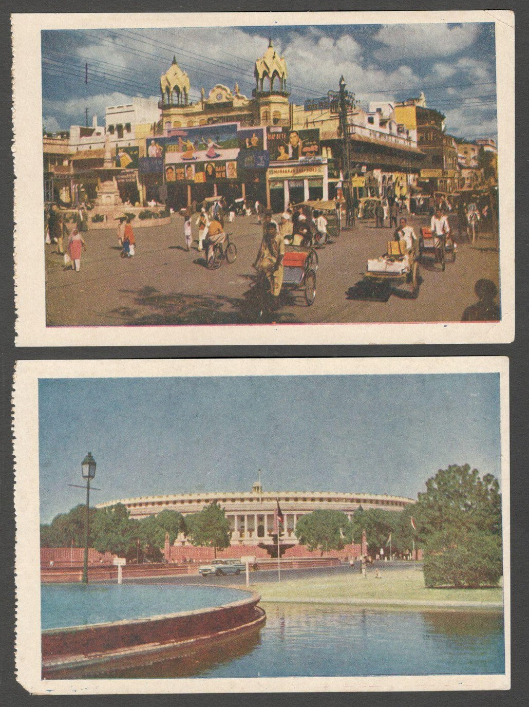 AOP India DELHI vintage postcards (9)