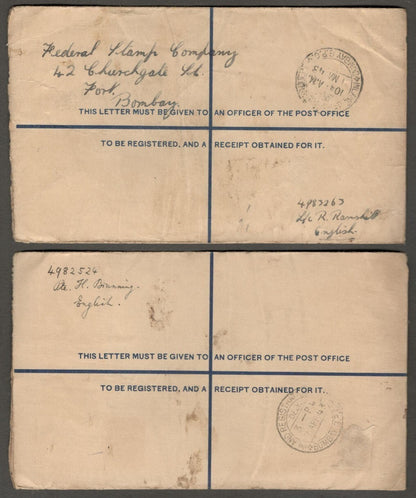 India WW2 military covers (54)
