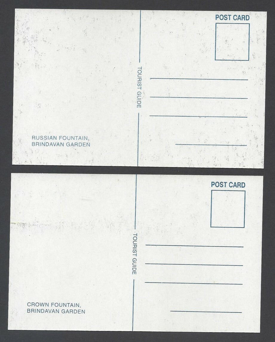 AOP India ENCHANTING VIEWS OF BRINDAVAN packet of 10 picture postcards