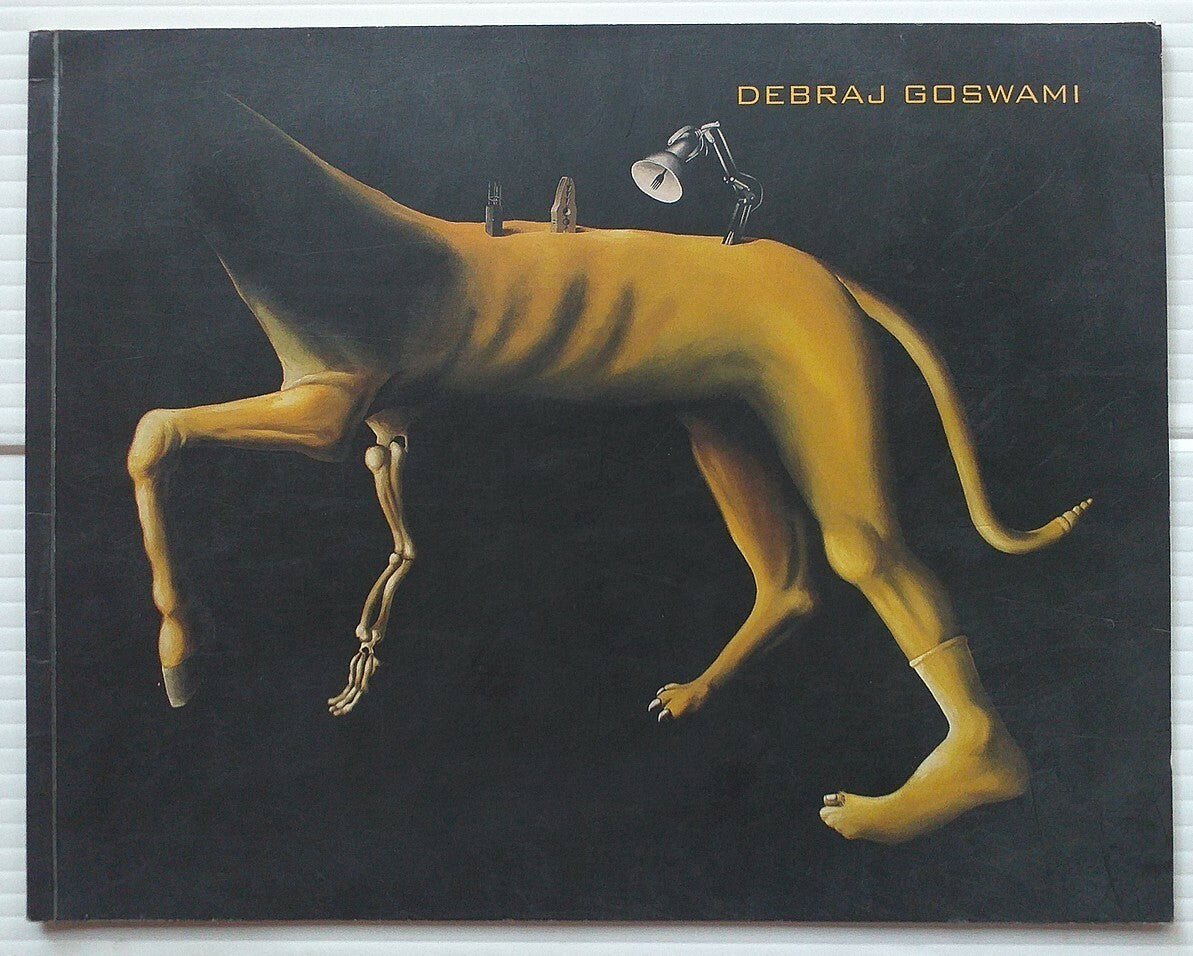 India Contemporary Art DEBRAJ GOSWAMI 2006 Exhibition souvenir 7 pages