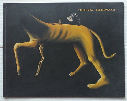 India Contemporary Art DEBRAJ GOSWAMI 2006 Exhibition souvenir 7 pages