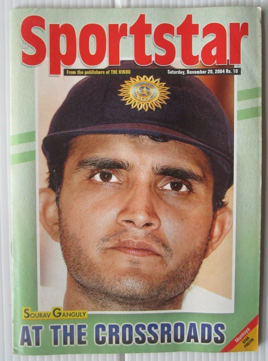India Sports Star 2004-12-13 with much Cricket coverage (5 issues)