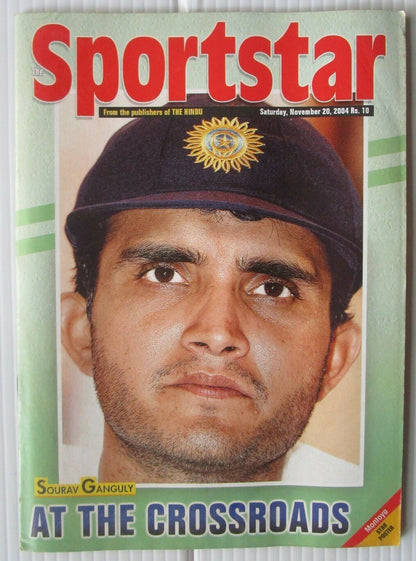 India Sports Star 2004-12-13 with much Cricket coverage (5 issues)