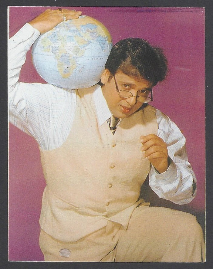 AOP India Bollywood 1996 -2004  Pocket Calender - GOVINDA (7)
