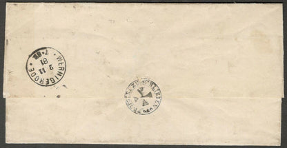 India KGVI King George VI 2a Dak Runner caGermany 1881 NAnc FPO 48 Quayara, Iraq