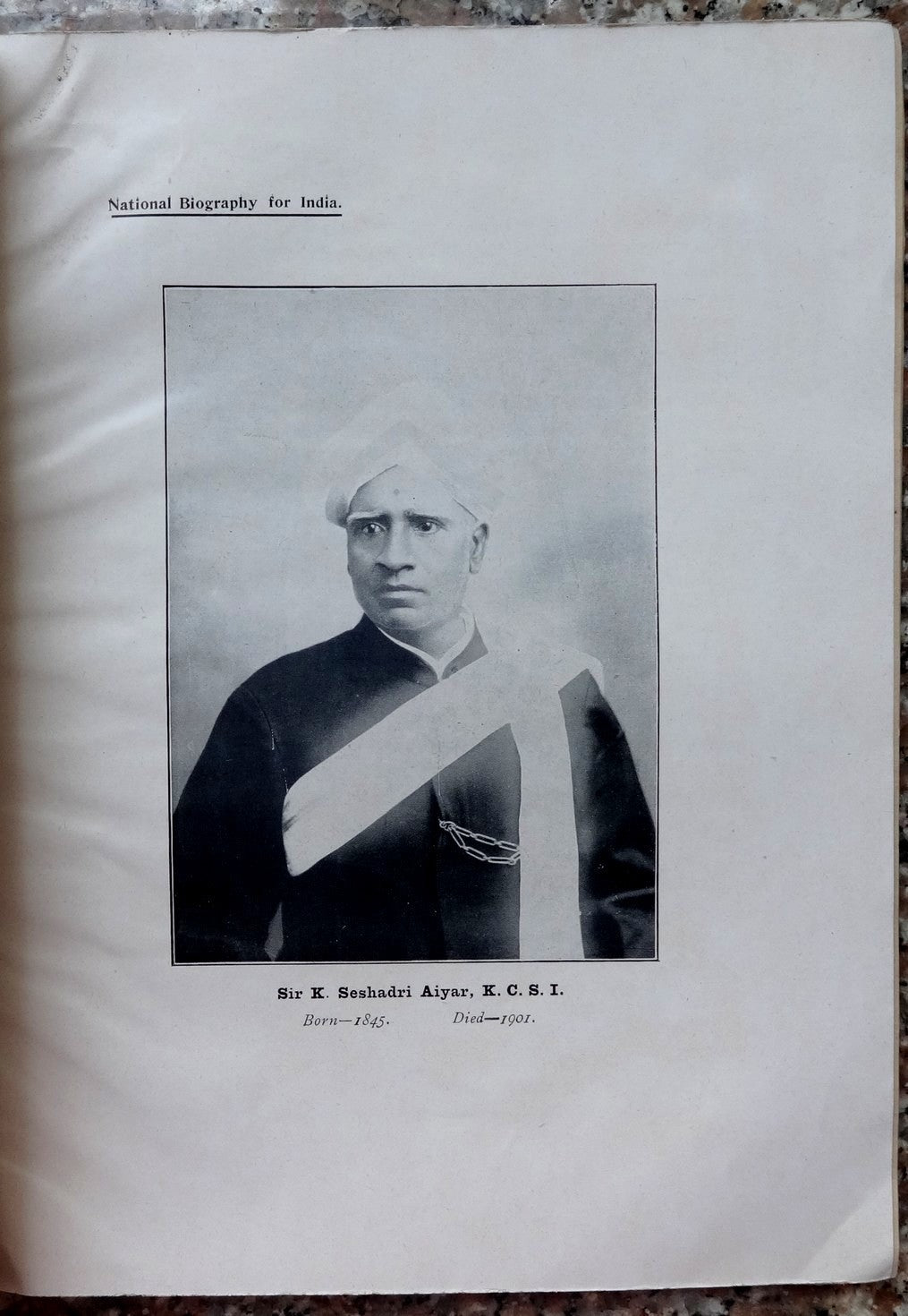 A National Biography of India Volume 3 1911 NO COVER 9 plates