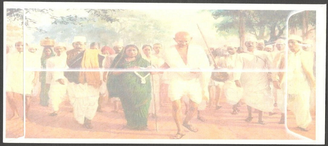 AOP India 2021 Gandhi Mahotsav set of 8 special covers with labels