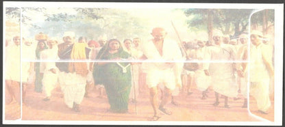 AOP India 2021 Gandhi Mahotsav set of 8 special covers with labels