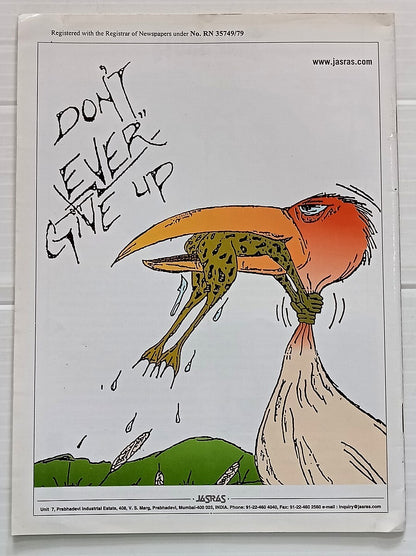 AOP India HORNBILL by THE BOMBAY NATURAL HISTORY SOCIETY April/June 2001