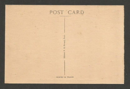 India KURSEONG Assam vintage postcard EXHIBITION NEEDLEWORK St. Helen's Convent