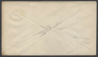 India Hyderabad State 1888-91 2 1/2 green envelope  mint Higgins & Gage #B9 $100