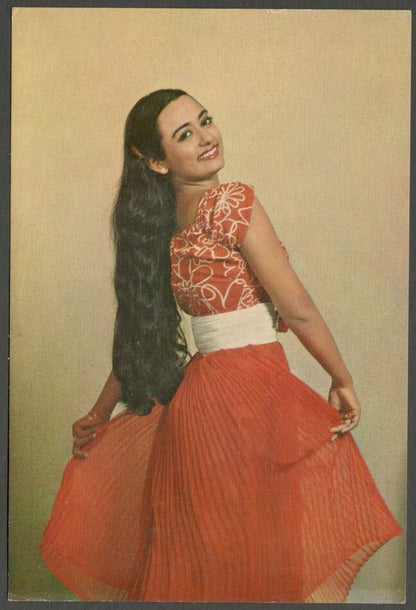AOP India Bollywood vintage postcard RAMESHWARI ELAR 325