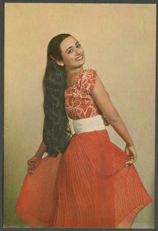 AOP India Bollywood vintage postcard RAMESHWARI ELAR 325