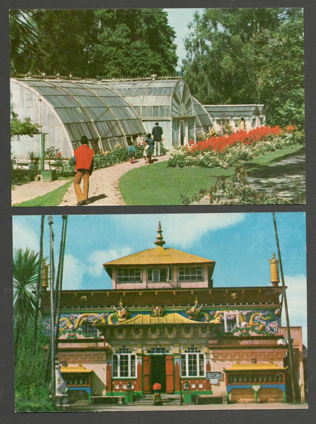 AOP India vintage postcards DARJEELING by Elar (10)