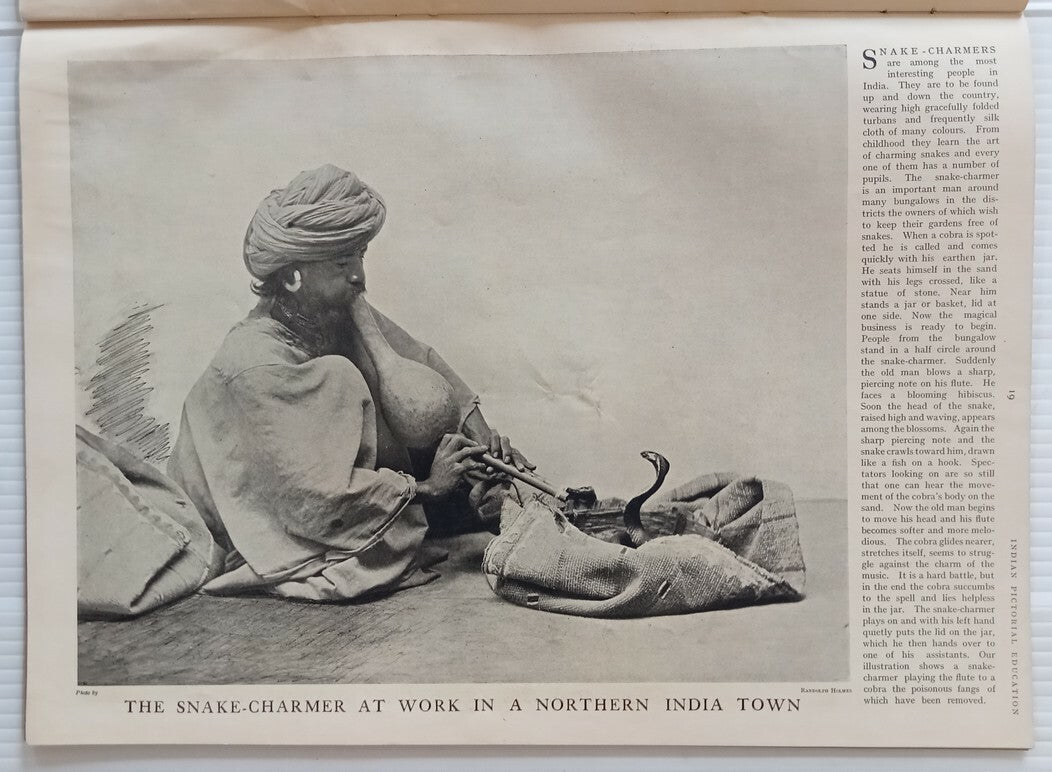 INDIAN PICTORAL EDUCATION 1929.30 Vol.1 No.6 Tribals