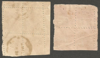 India COLLECTION of 1971 imperforate service with private perfs & roulettes