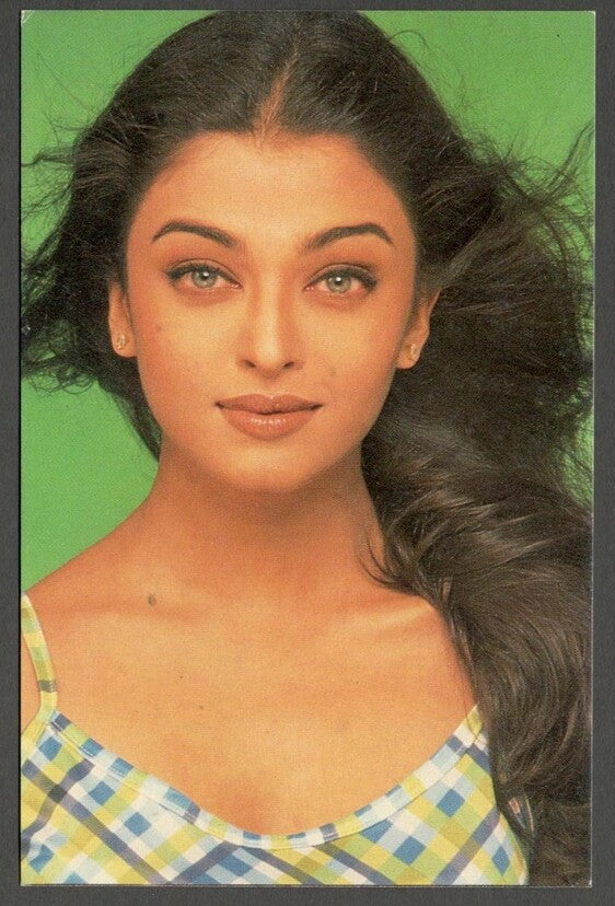 AOP India Bollywood vintage postcard AISHWARYA RAI