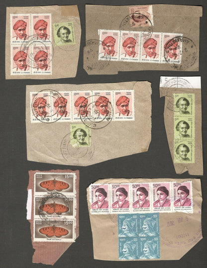 AOP India on paper mix including much high values 350+