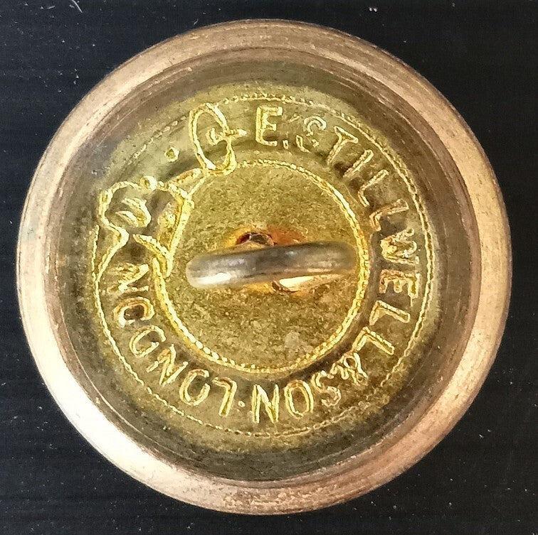 KING GEORGE V INDIAN MEDICAL SERVICE BRITISH INDIA ARMY GVIR coat button