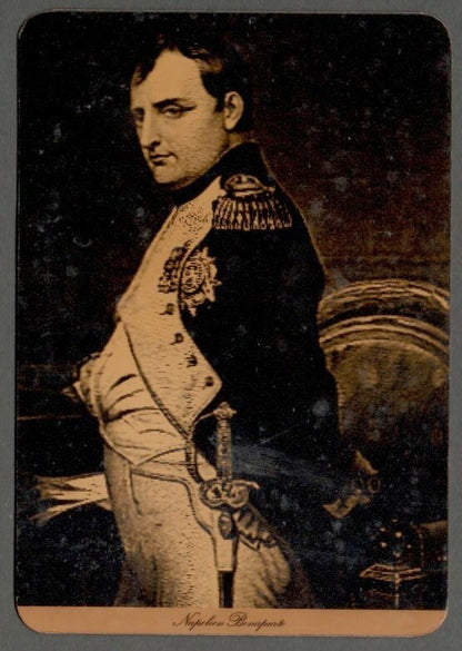 AOP India vintage look replica postcard Napoleon Bonaparte