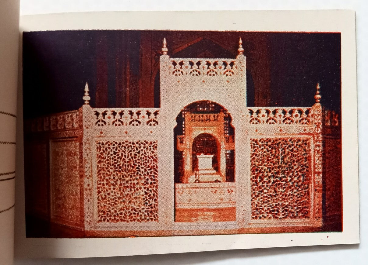 AOP India AGRA vintage booklet of 12 postcards